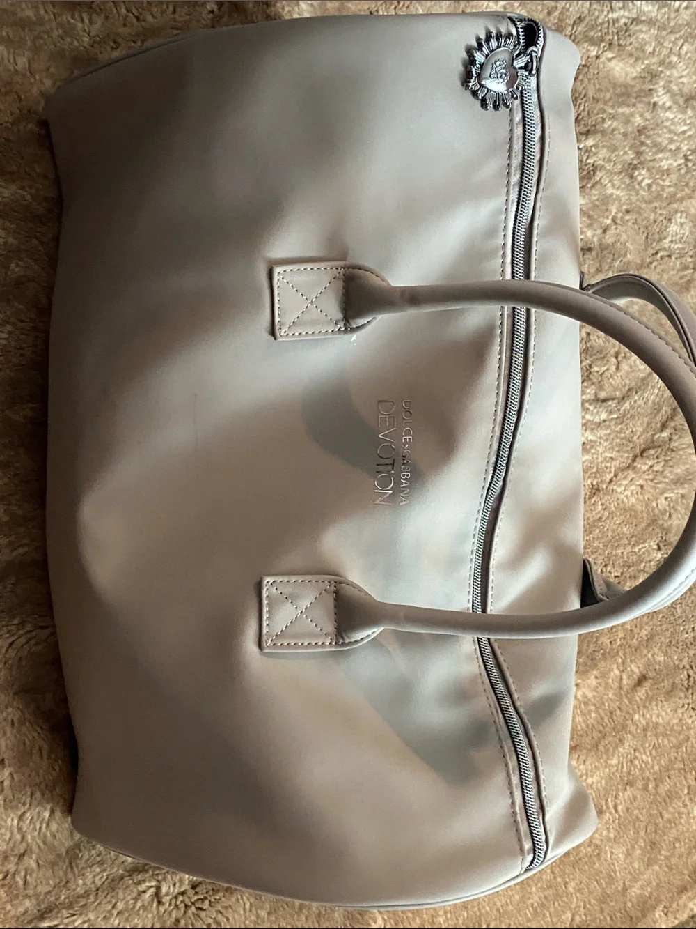 Dolce & Gabbana Devotion Tote in Light Beige